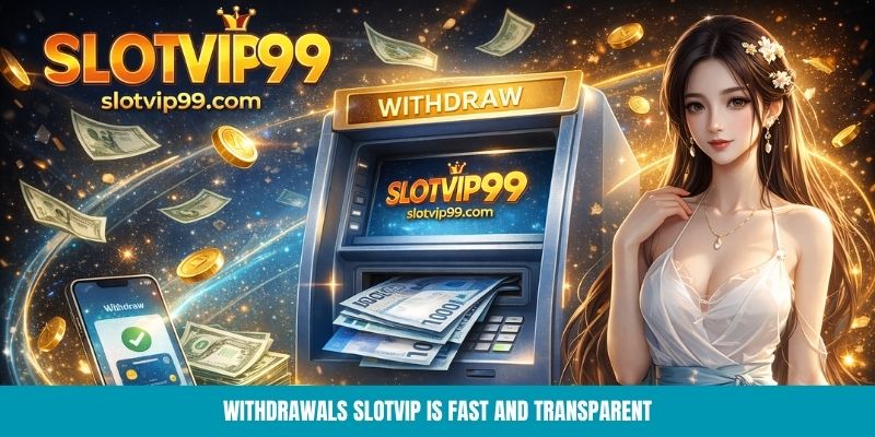 Withdrawals Slotvip is fast and transparent