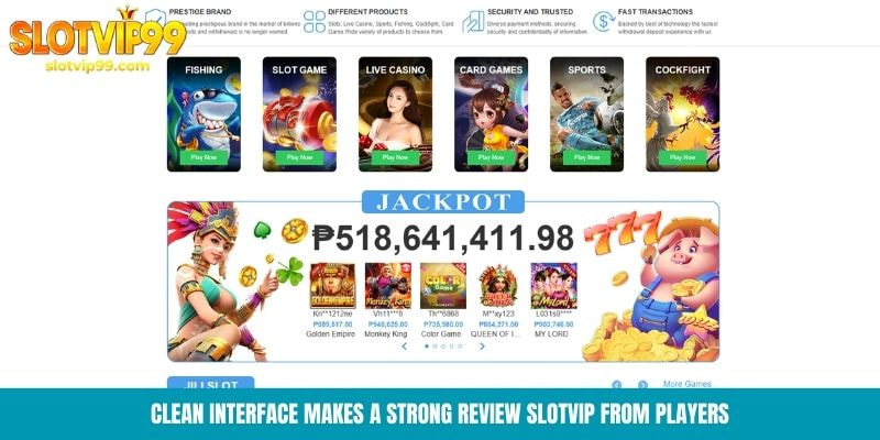 Features Of Slotvip: Everything Filipino Players Need To Know Clean interface makes a strong review Slotvip from players