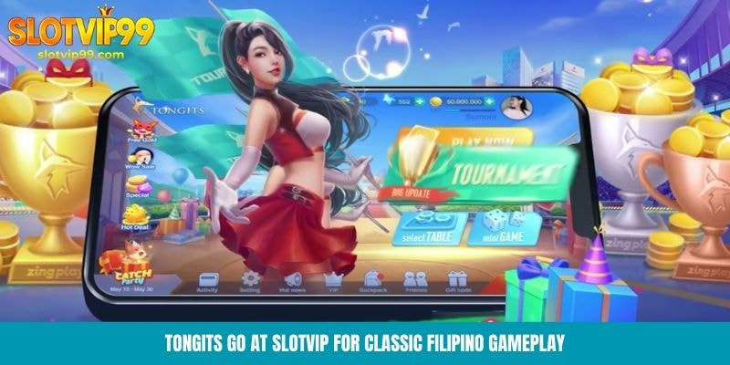 Tongits Go at Slotvip for classic Filipino gameplay