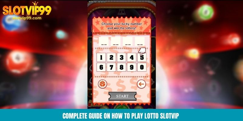 Complete guide on how to play lotto Slotvip